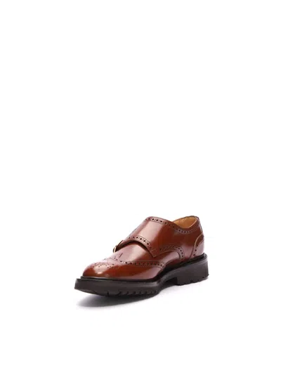 Macian Virginia Double Monk In Brown