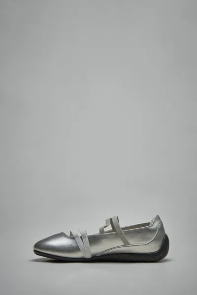 Puma Speedcat Ballet Metallic Women S Shoes In Silver