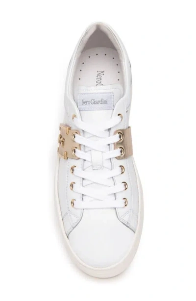 Nerogiardini Logo Plate Platform Sneaker In Multi