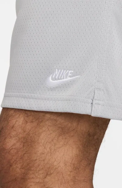 Nike Club Flow Mesh Athletic Shorts In Multi