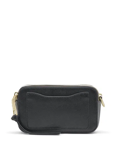 Marc Jacobs Compact Textured Leather Bag With Gold-tone Logo