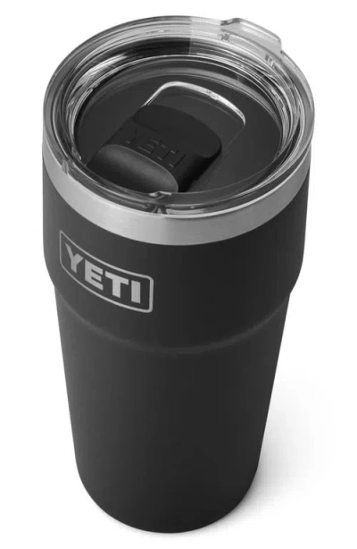 Yeti Rambler 20-ounce Stackable Cup In Black