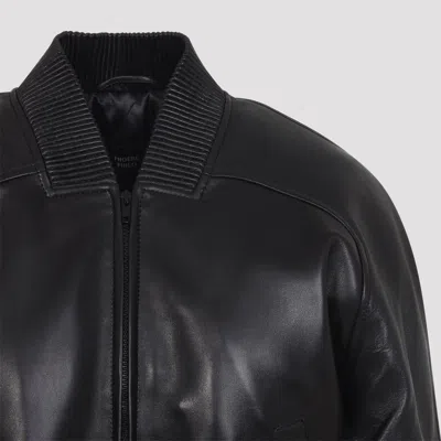 Phoebe Philo Shrunk Bomber In Black