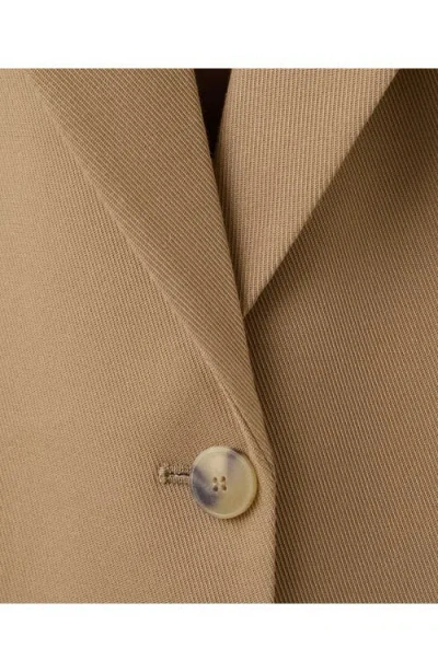 Mango Osaka Blazer In Brown