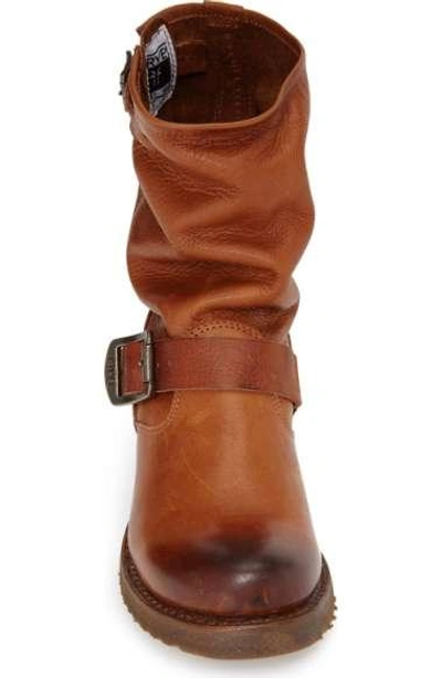 Shop Frye 'veronica Short' Slouchy Boot In Whiskey
