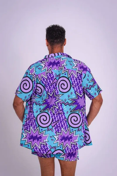 Oosc Short Sleeve Shirt In Blue