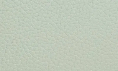Tory Burch Romy Leather Zip Card Case In Green