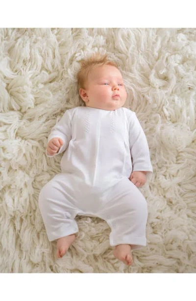 Cuclie Layette Long One Piece In White