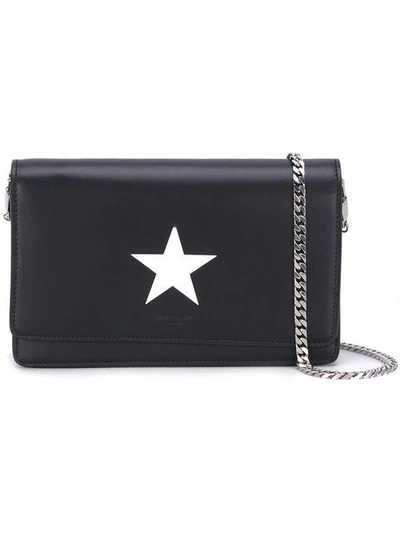 Givenchy Pandora Chain Wallet In Black