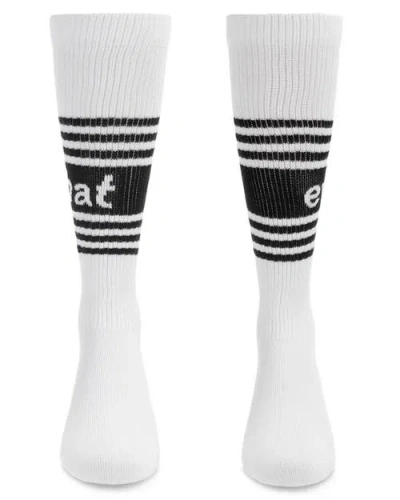 Memoi Whatever Knee High Socks In White
