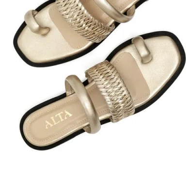 Alta Allegra Sandals In Gold