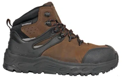 Hoss Boot Company Hoss Stomp Composite Toe Wedge Work Boot In Brown