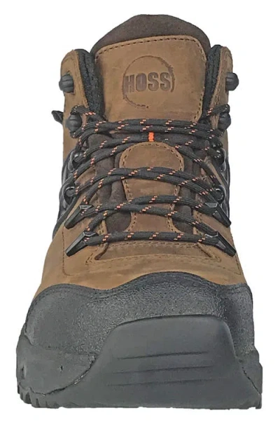 Hoss Boot Company Hoss Stomp Composite Toe Wedge Work Boot In Brown
