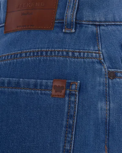 Weekend Max Mara Jeans Ampio Blu In Multi