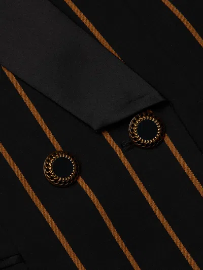 L'agence Imogen Satin Lapel Blazer In Multi