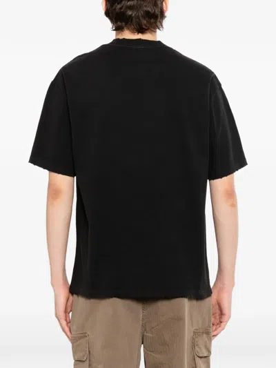 Warman Graphic Printed T-shirt In Black