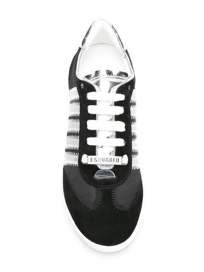 Shop Dsquared2 New Runner Sneakers - Black