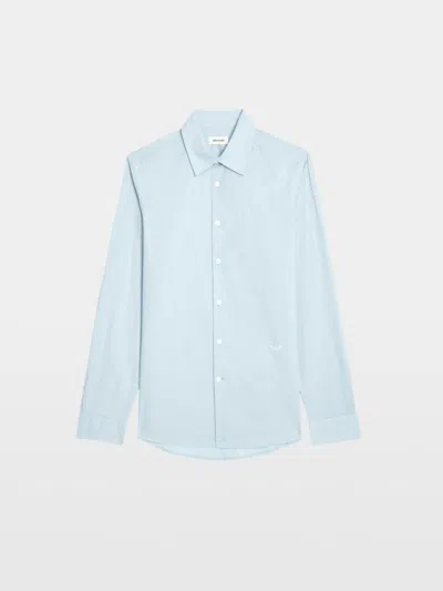 Zadig & Voltaire Sid Shirt In Blue