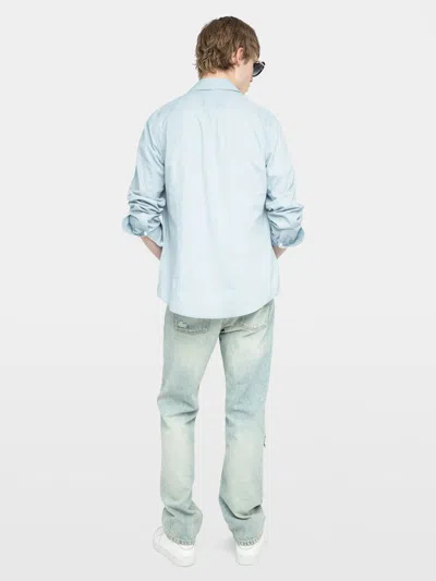 Zadig & Voltaire Sid Shirt In Blue