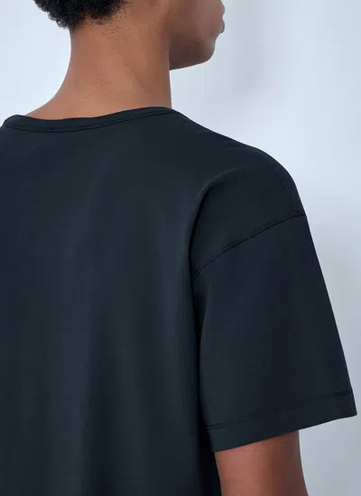 Diesel Mens 900 T-norm-iod Logo-embroidered Cotton-jersey T-shirt In Black