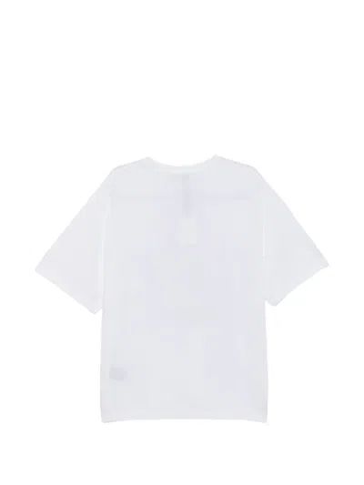 We11 Done Teddy-print T-shirt In White