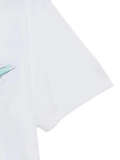 We11 Done Teddy-print T-shirt In White