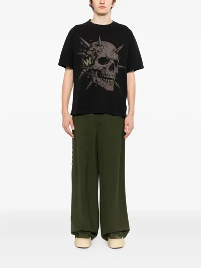 Warman Graphic-print T-shirt In Black