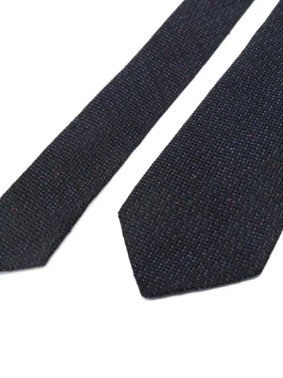 Canali Pattern Tie In Blue