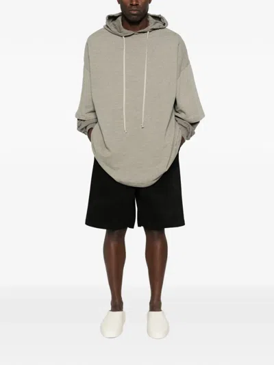 Essentials Drawstring Logo Shorts In Black