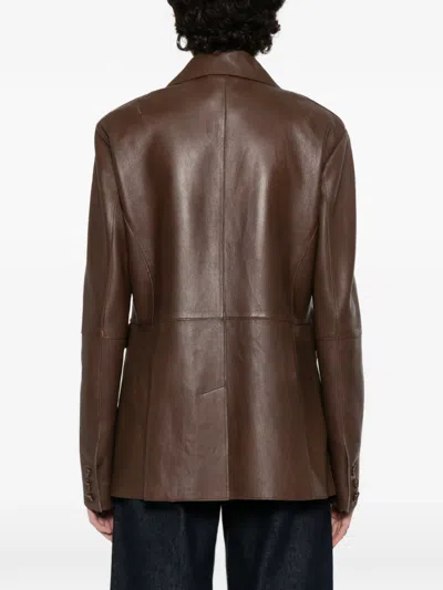 P.a.r.o.s.h Patch-pocket Jacket In Brown