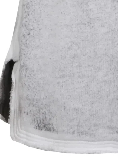 Thom Krom Drawstring Split Shorts In Gray