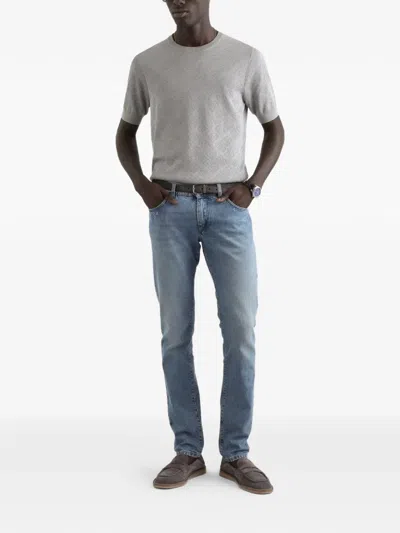 Dolce & Gabbana Multi-pocket Jeans In Blue