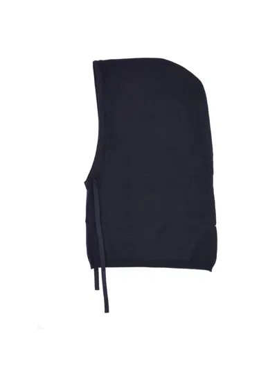 P.a.r.o.s.h Lime Wool-blend Balaclava In Black