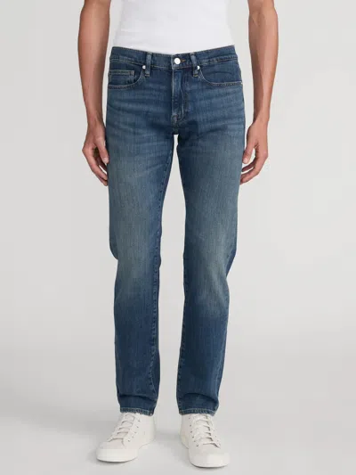 Frame Belt-loop Jeans In Blue
