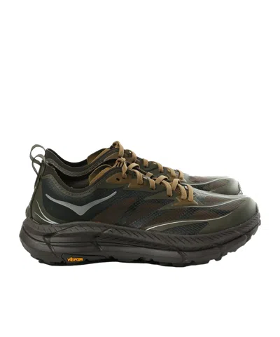 Hoka Mens  Mafate Speed 4 Lite In Brown/black