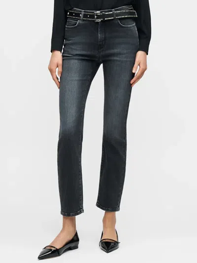 Weekend Max Mara Belt Loop Jeans In Black