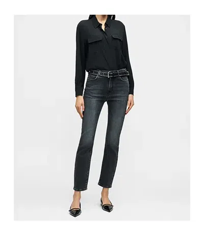 Weekend Max Mara Belt Loop Jeans In Black