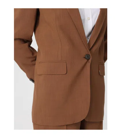 Etro Long-sleeved Suit Jacket In Multi