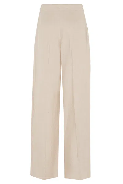 Eleventy Button-closure Trousers In Neutral
