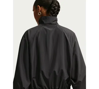 Nike Oversized Uv Track Jacket In Black