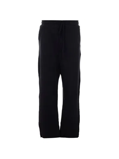 Thom Krom Elastic Waist Track Pants In Black