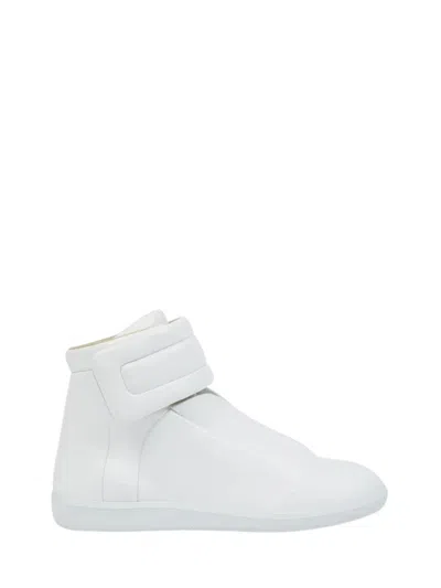 Maison Margiela Future Sneaker With Padded Ankle Strap For Men In White