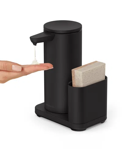 Simplehuman 14 Oz. Liquid Sensor Pump With Caddy In Black