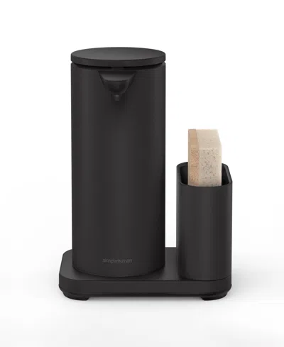 Simplehuman 14 Oz. Liquid Sensor Pump With Caddy In Black