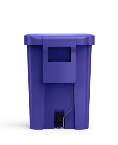 Simplehuman 45-liters Hybrid Rectangular Step Can In Blue