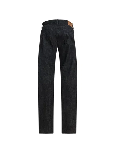 Buzz Rickson's Rivet Cotton Jeans In Black