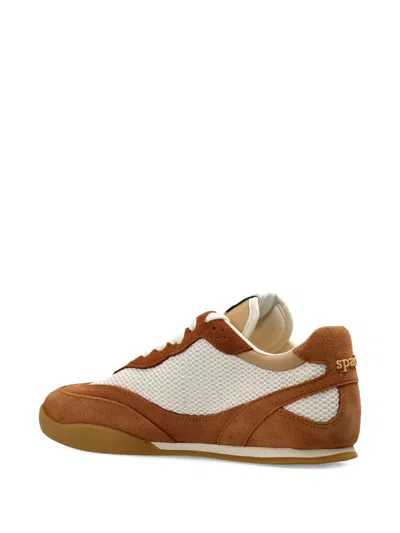 Kate Spade Drift Panelled Lace-up Sneakers In Brown