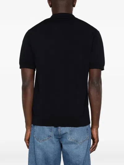 Corneliani V-neck T-shirt In Blue