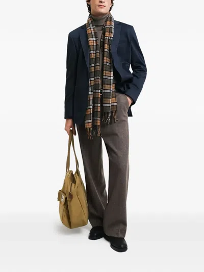 Gant Patch-pockets Blazer In Blue