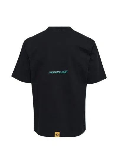 Blackjack Theme T-shirt In Black